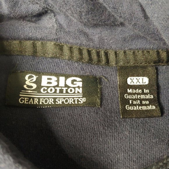 Cleveland Indians Jacobs Field Mens XXL Hooded Sweatshirt Gear For Sports Navy - Picture 4 of 6